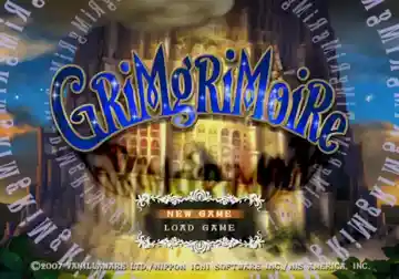 Grim Grimoire (USA) (PS2 Classics) screen shot title